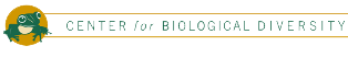 Center for Biological Diversity Logo Image