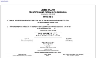 IHS Markit IHS Markit