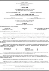 Insignia Systems, Inc. Insignia Systems, Inc.