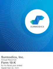 SurModics Inc. SurModics Inc.