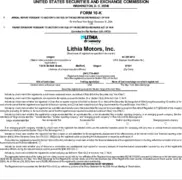 Lithia Motors, Inc.