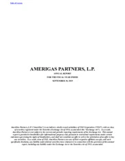 AmeriGas Partners, L.P.