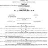 Alleghany Corporation