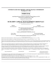 Och-Ziff Capital Management Och-Ziff Capital Management