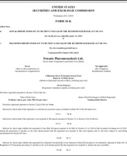 Foamix Pharmaceuticals Ltd Foamix Pharmaceuticals Ltd