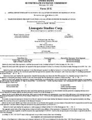 Lions Gate Entertainment Corporation