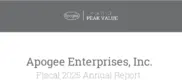 Apogee Enterprises, Inc.