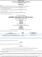 Biodexa Pharmaceuticals PLC