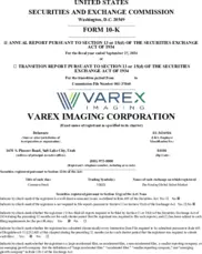 Varex Imaging Corporation