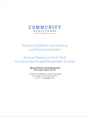 Community Healthcare Trust Incorporated