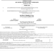 ProPetro Holding Corp. ProPetro Holding Corp.