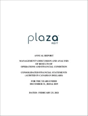 Plaza Retail REIT