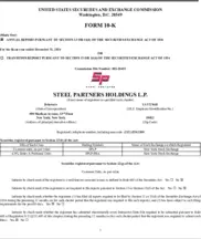 Steel Partners Holdings L.P.