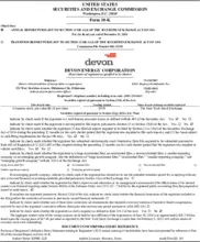 Devon Energy Corporation