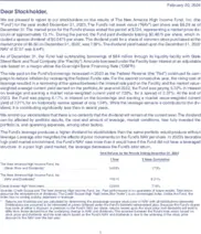 The New America High Income Fund, Inc.
