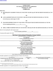 OneSmart International Education Group Limited