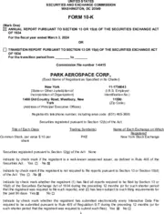 Park Aerospace Corp.