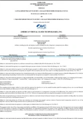 American Virtual Cloud Technologies, Inc.