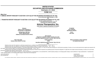 Karuna Therapeutics, Inc.