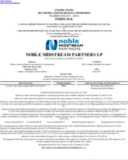 Noble Midstream Partners LP