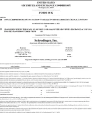 Schrodinger, Inc.