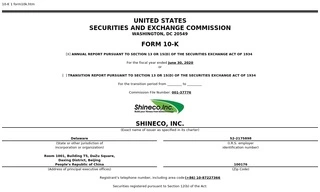 Shineco, Inc.