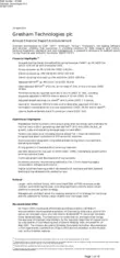 Gresham Technologies plc