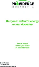 Barryroe Offshore Energy