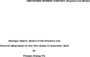 Prospex Energy PLC 