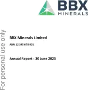 BBX Minerals Limited
