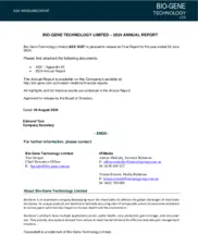 Bio-Gene Technology Limited