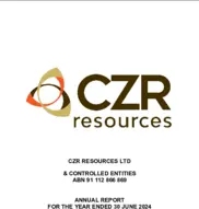 CZR Resources Ltd