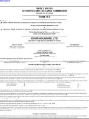 Ichor Holdings Ltd