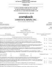 Comstock Mining, Inc