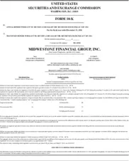 MidWestOne Financial Group, Inc.