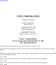 Unit Corporation