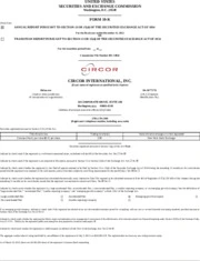 Circor International Inc.