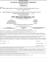 HTG Molecular Diagnostics, Inc.