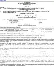 Sky Harbour Group Corporation