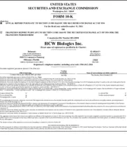 HCW Biologics Inc.