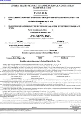 J. W. Mays, Inc.