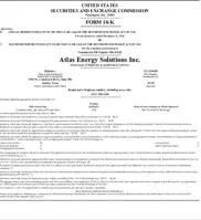 Atlas Energy Solutions Inc.