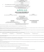 Apollo Global Management, LLC