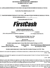 First Cash Financial Services Inc.