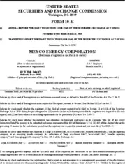 Mexco Energy Corporation