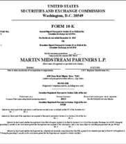 Martin Midstream Partners LP Martin Midstream Partners LP