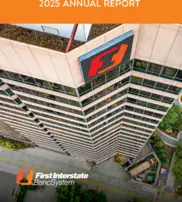 First Interstate Bancsystem Inc First Interstate Bancsystem Inc