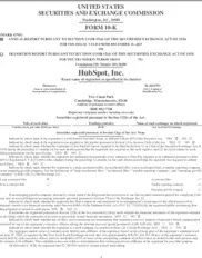 HubSpot Inc HubSpot Inc