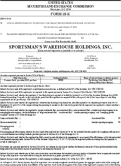 Sportsman's Warehouse Sportsman's Warehouse