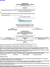 Infusystem Holdings